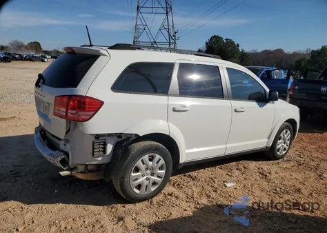 2019 Dodge Journey Se из США, поврежденный, VIN 3C4PDCAB6KT758080
